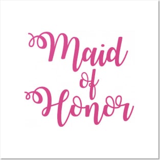 maid of honor Posters and Art